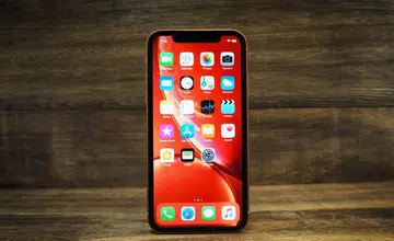 The iPhone XR.