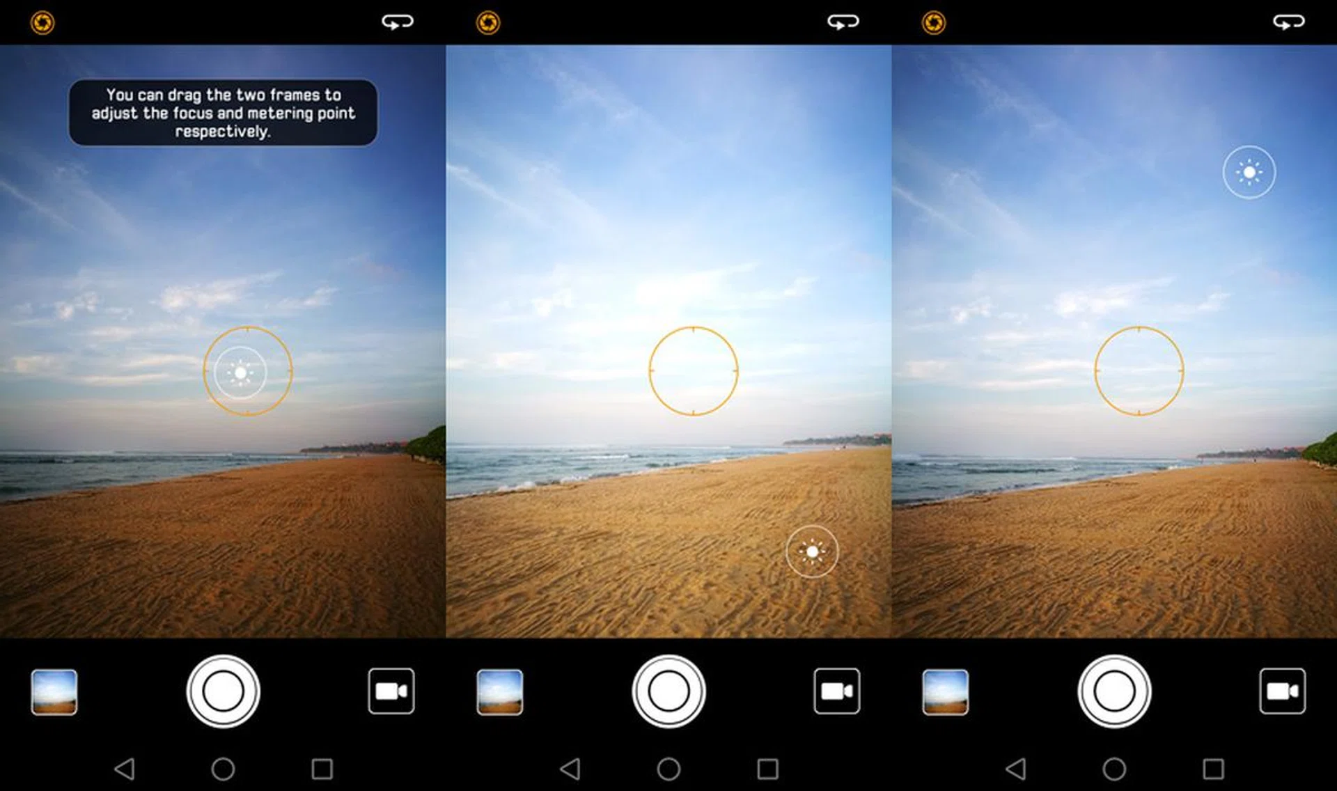 This mode really gives you control over focus and exposure.