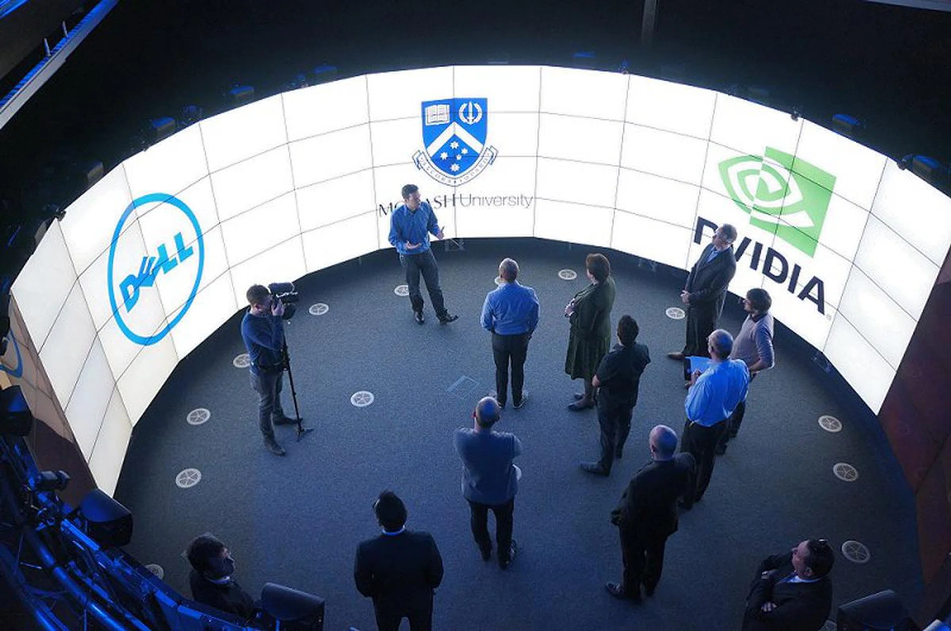 The tri-way collaboration that powers the CAVE2 facility.