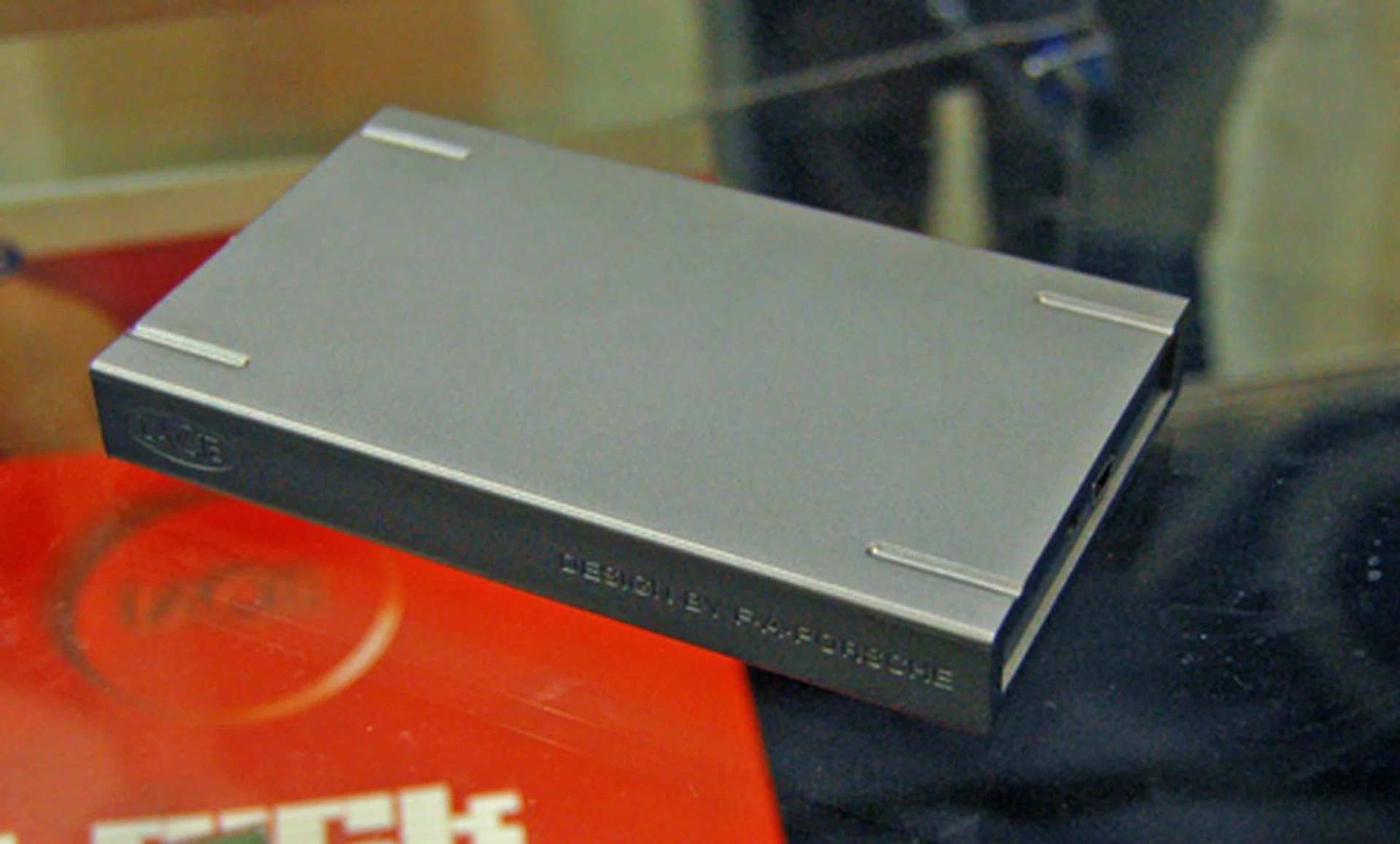  Hi-Speed USB 2.0 powered LaCie mobile hard drive, designed by F.A. Porsche, is selling at only $109 for their 80GB model.  