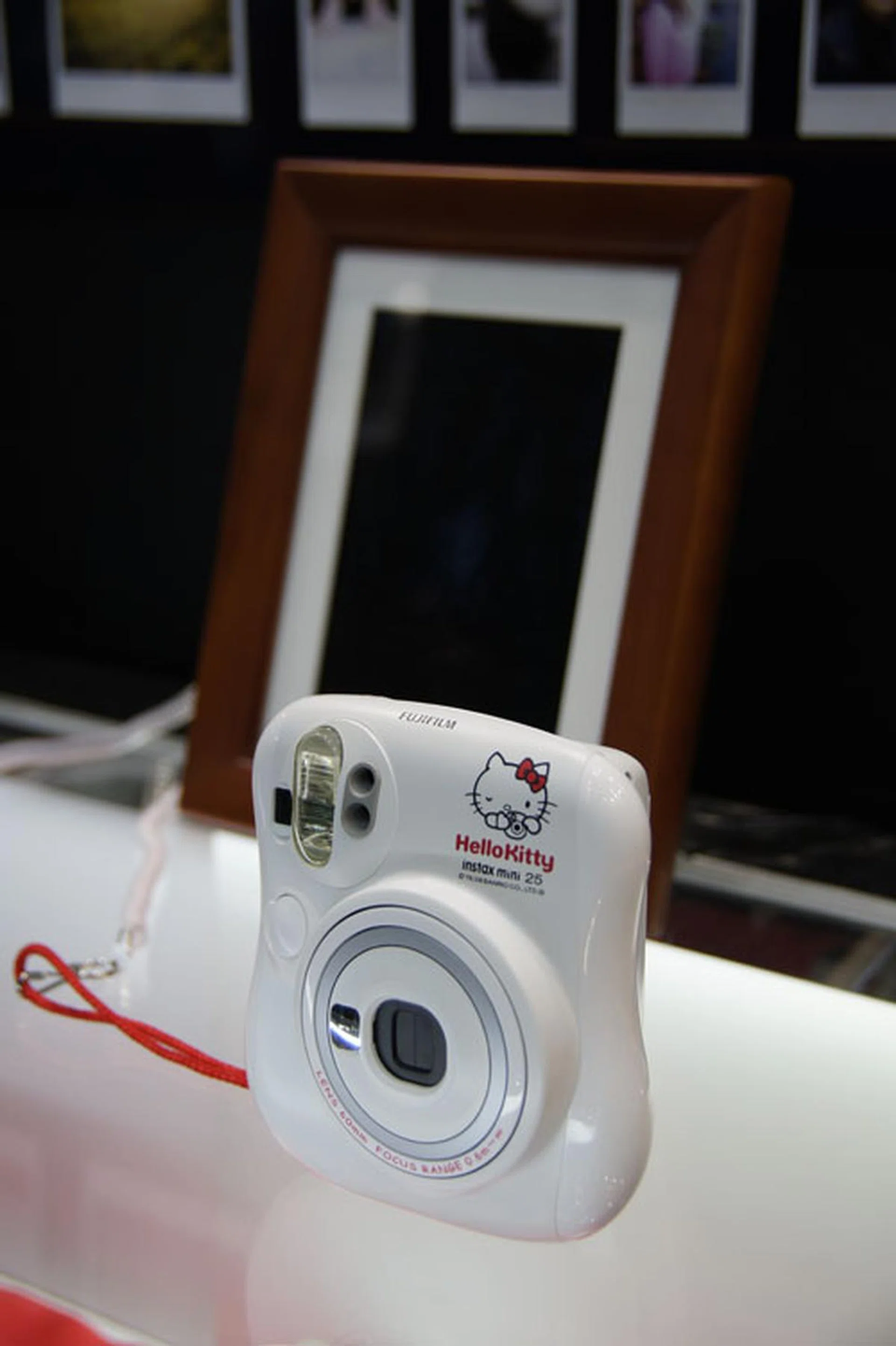 What's Japan without at least one Hello Kitty camera? This one is a Fujifilm Instax Mini.