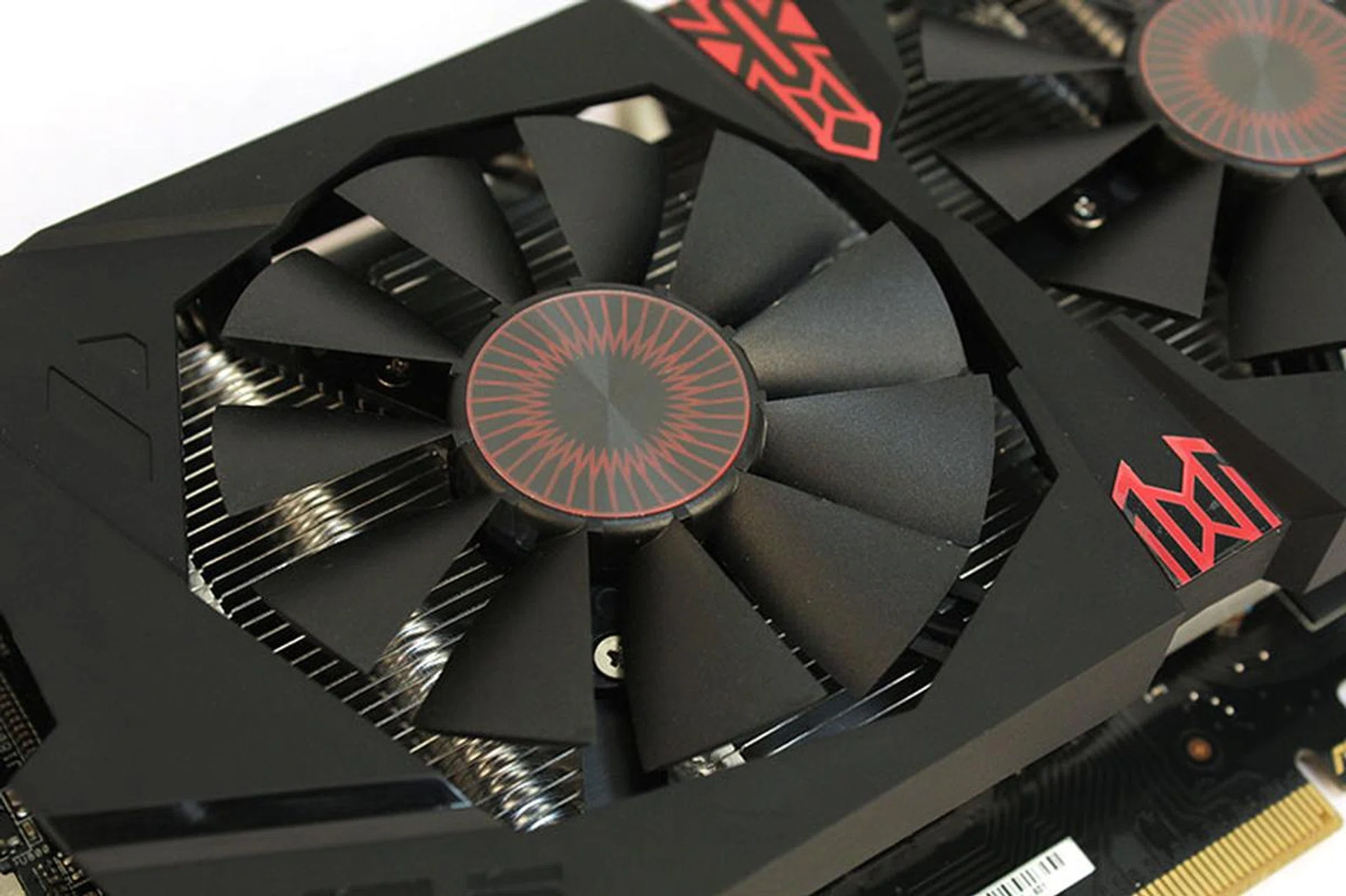 The fans are able to stop spinning under a certain thermal threshold.
