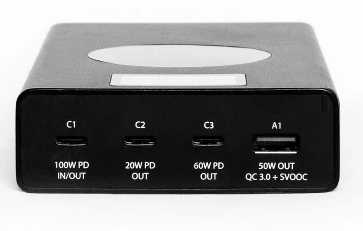 The Flash Pro Plus and Flash Pro both have three USB-C PD ports and a single USB-A port.