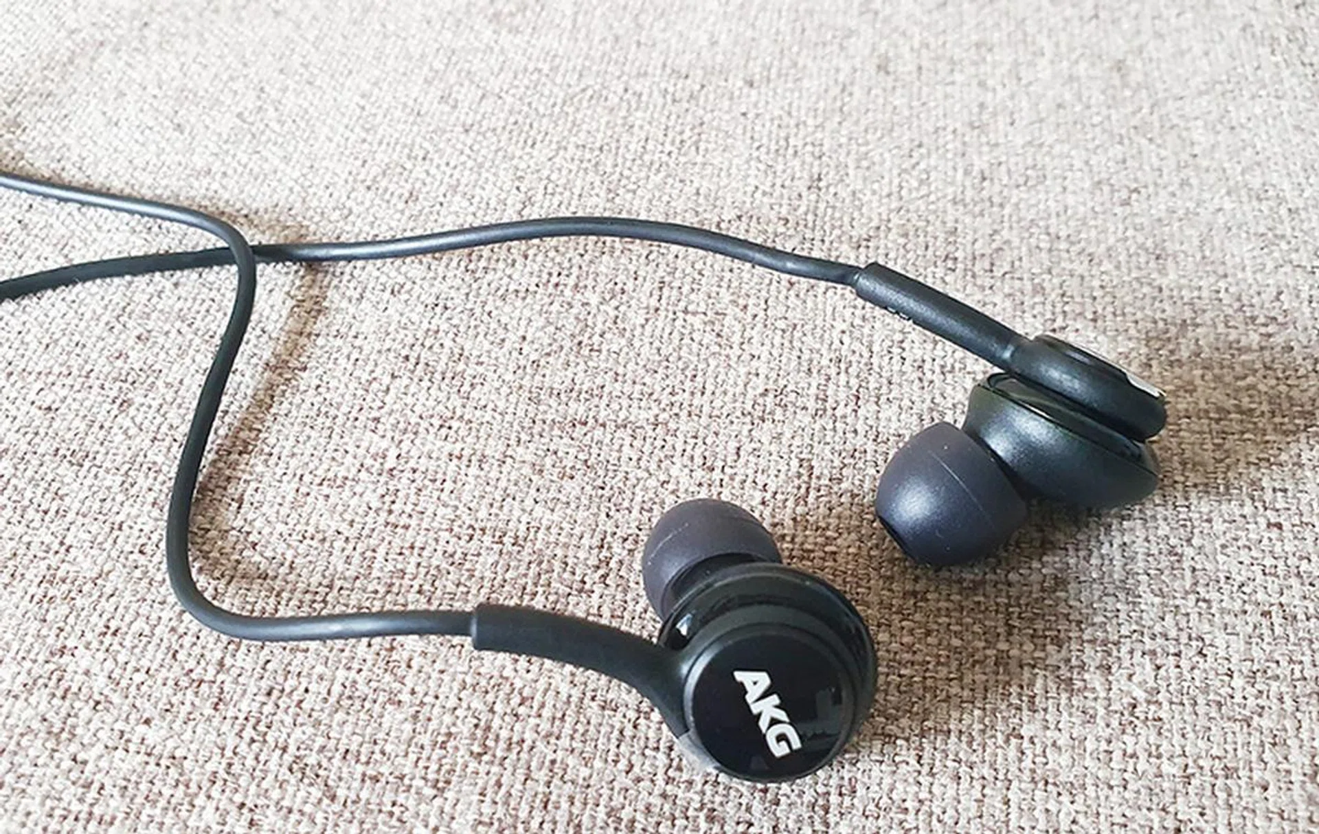 The supplied AKG headphones are better than most of the free headphones you get with your phones these days.