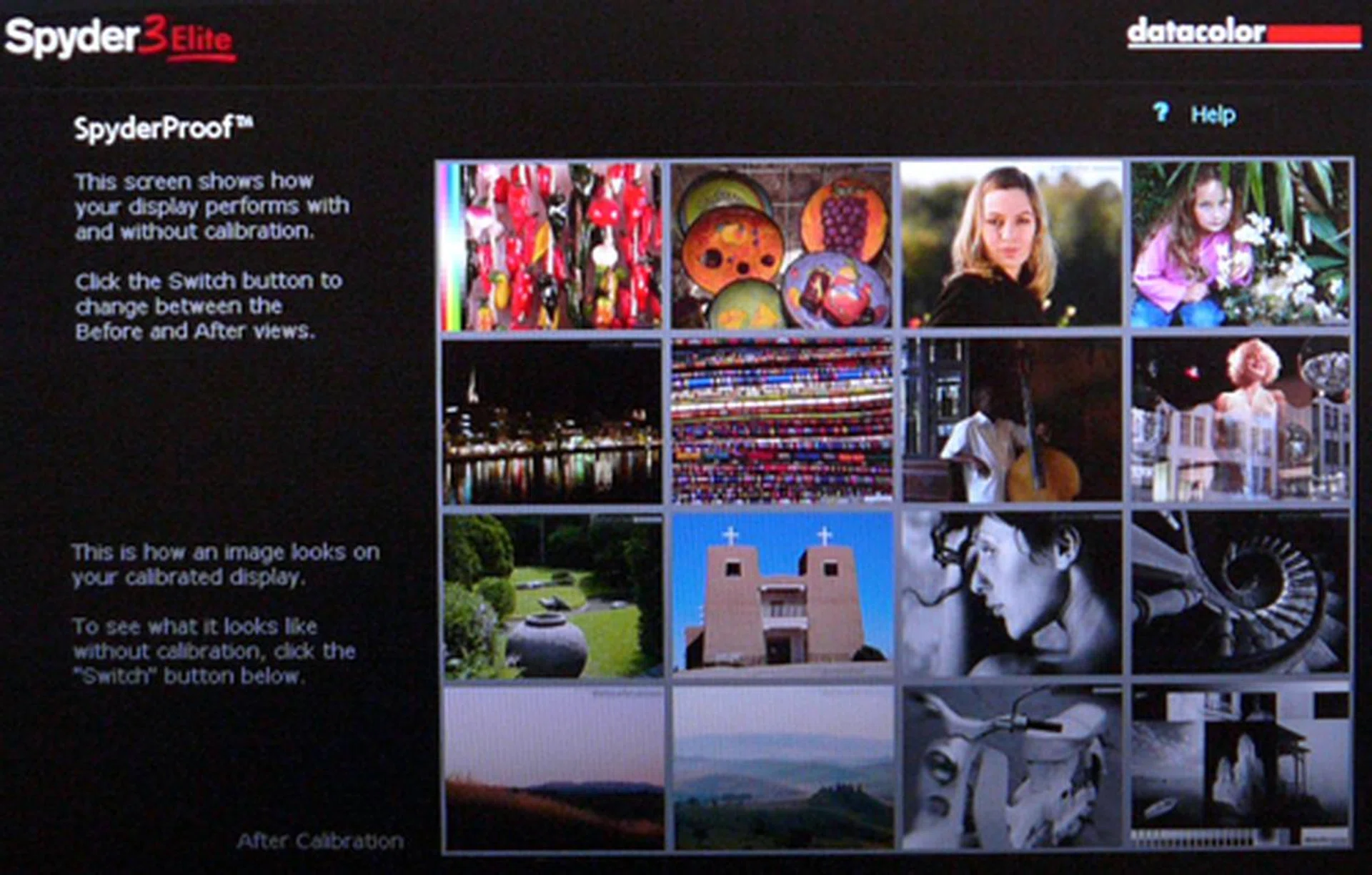 Skin tones took on a more natural hue after the calibration process. Colors were richer while the blacks and greys were significantly more well toned.