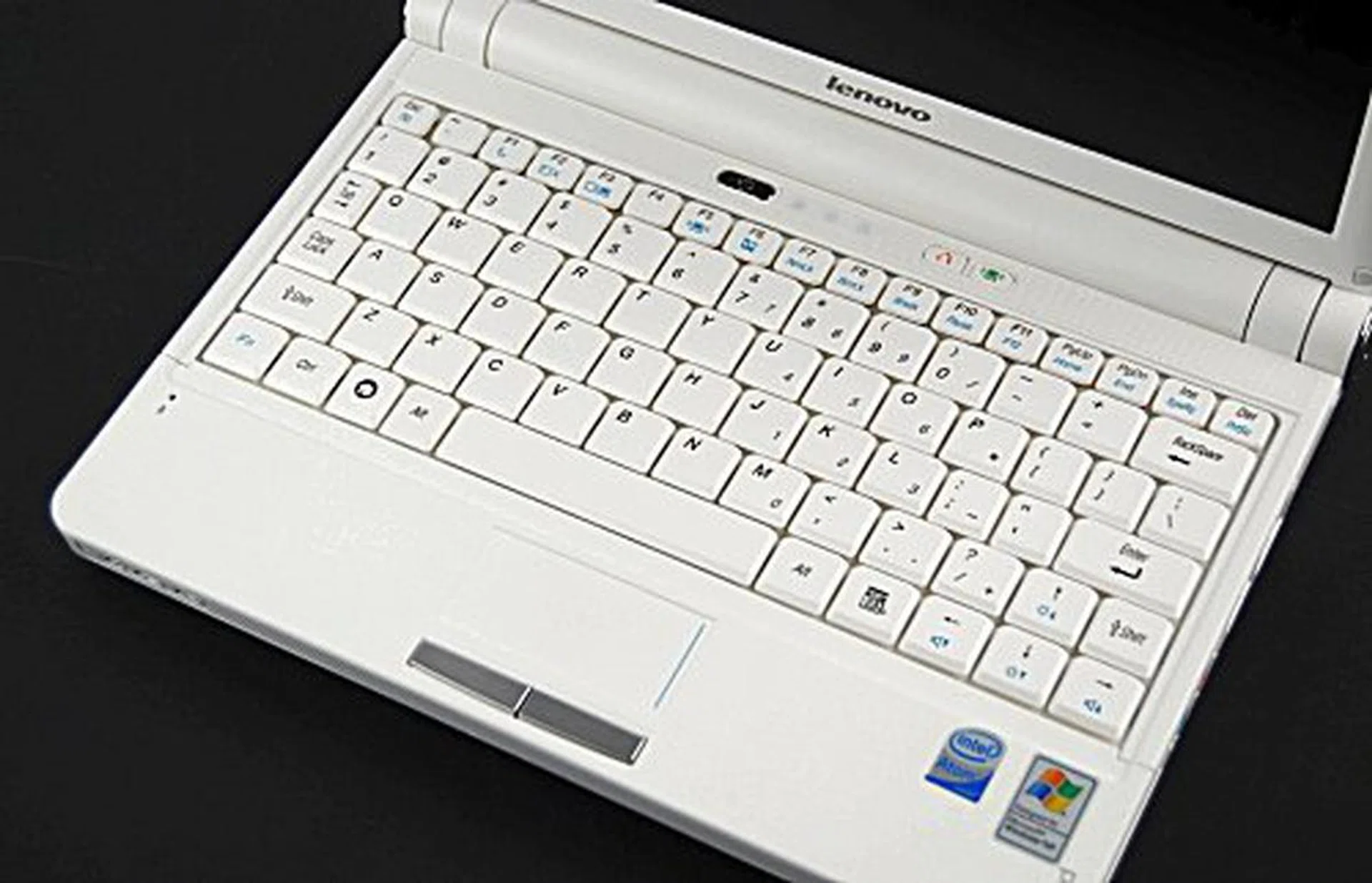 Sadly for the S10, we aren't too pleased with the keyboard of the unit. It's sized at just 85% of a normal notebook keyboard (while other netbooks have slightly bigger keyboards) and also has an odd layout that makes typing on the S10's keyboard somewhat harder to get used to.
