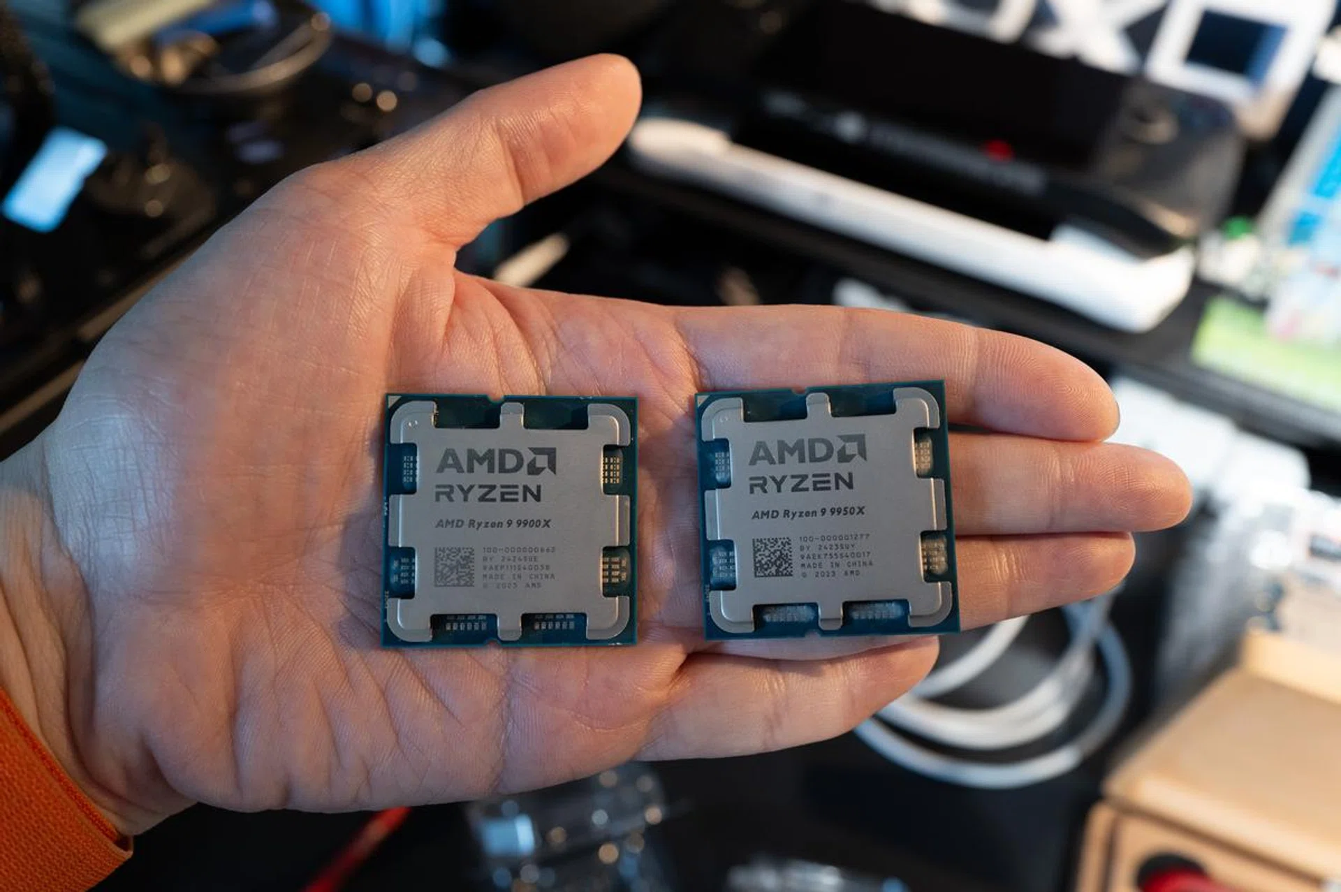 We can't wait to test the Ryzen 9900X and 9950X on the new X870E motherboards when they are launched later this month.