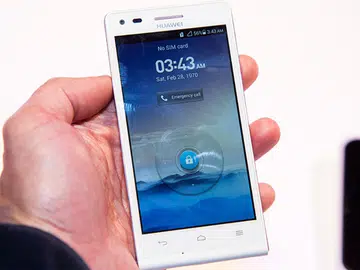 The new Huawei Ascend G6 4G smartphone. Also available in 3G only.
