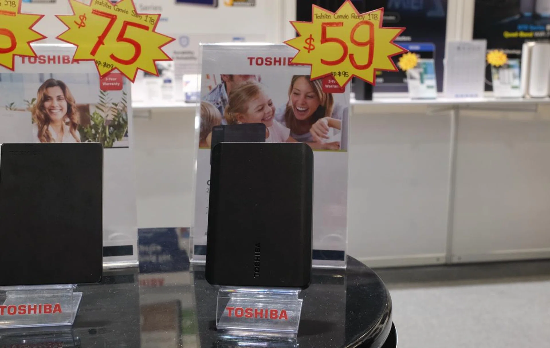 Toshiba Canvio Ready portable HDD. Photo: HWZ