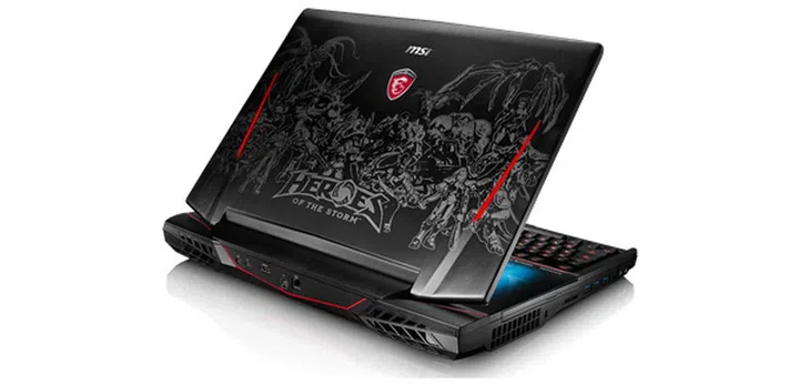 MSI GT80 6QE Heroes of the Storm edition. (Image Source: MSI)