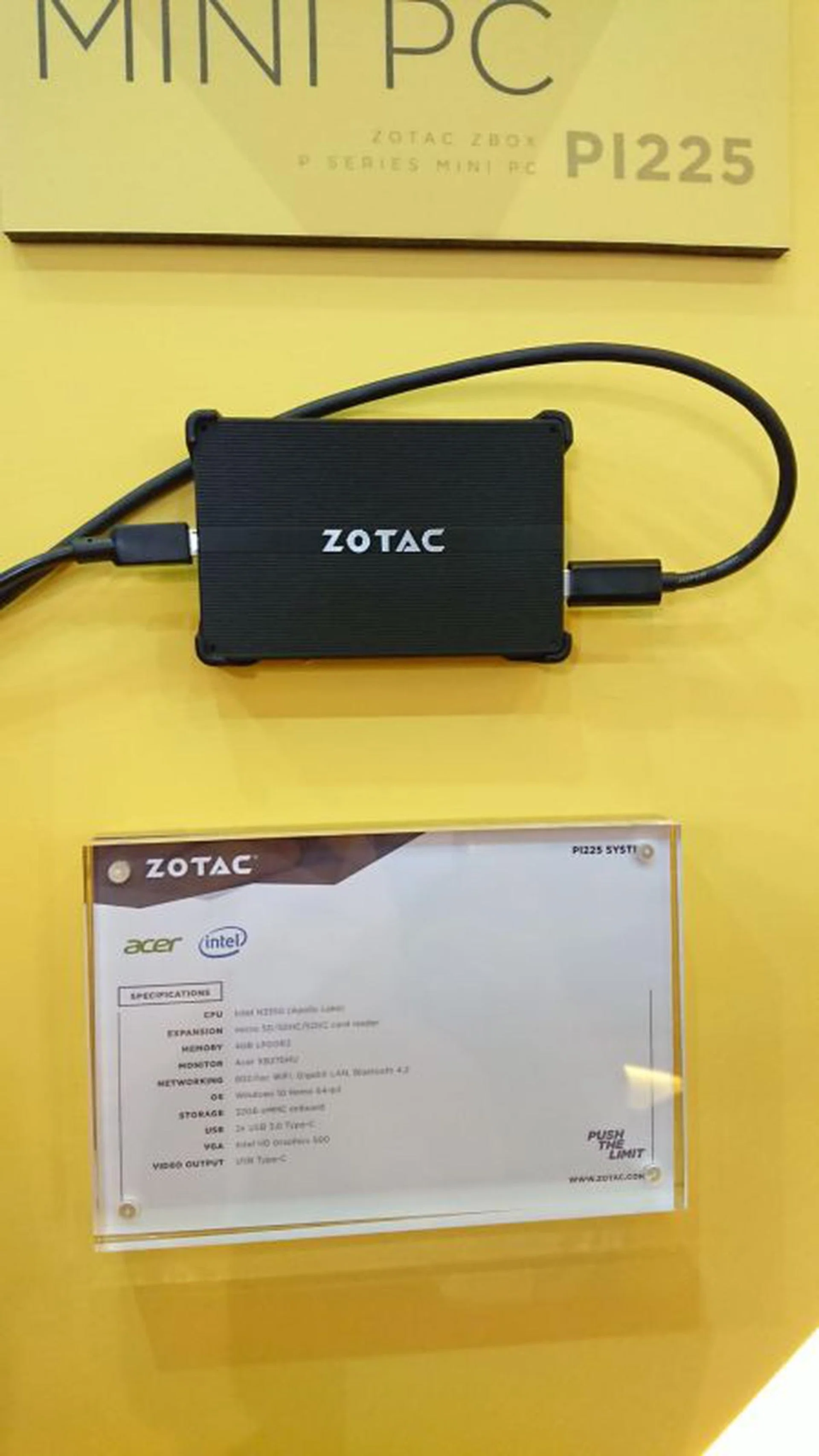 The Zotac Zbox is officially the world's smallest functioning mini PC that can run a full-size Windows 10 OS.