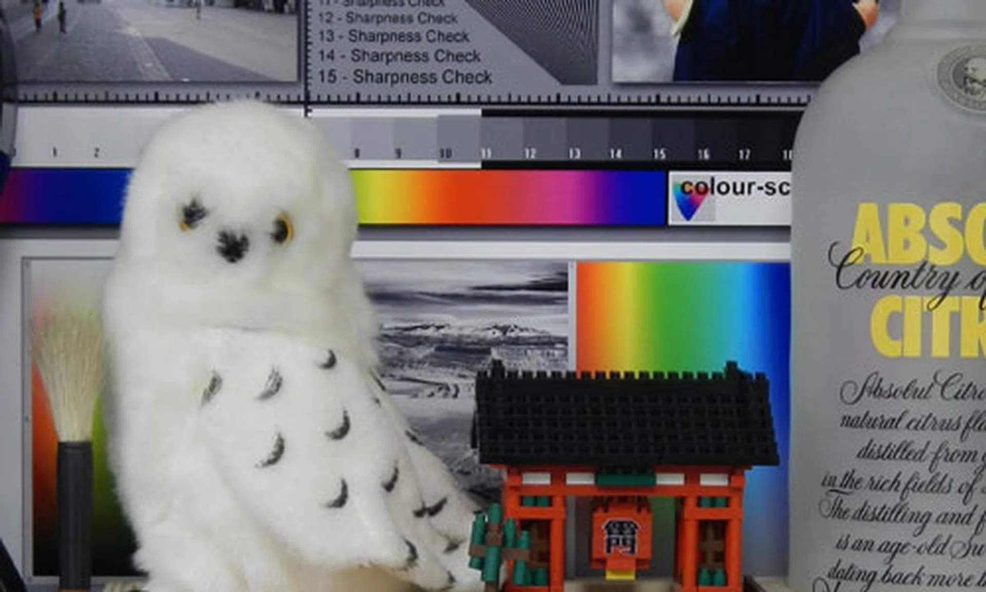 100% crop of our test scene shot at ISO125.