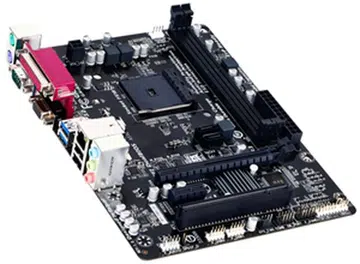 The Gigabyte GA-AM1M-S2P motherboard. (Image Source: Gigabyte)