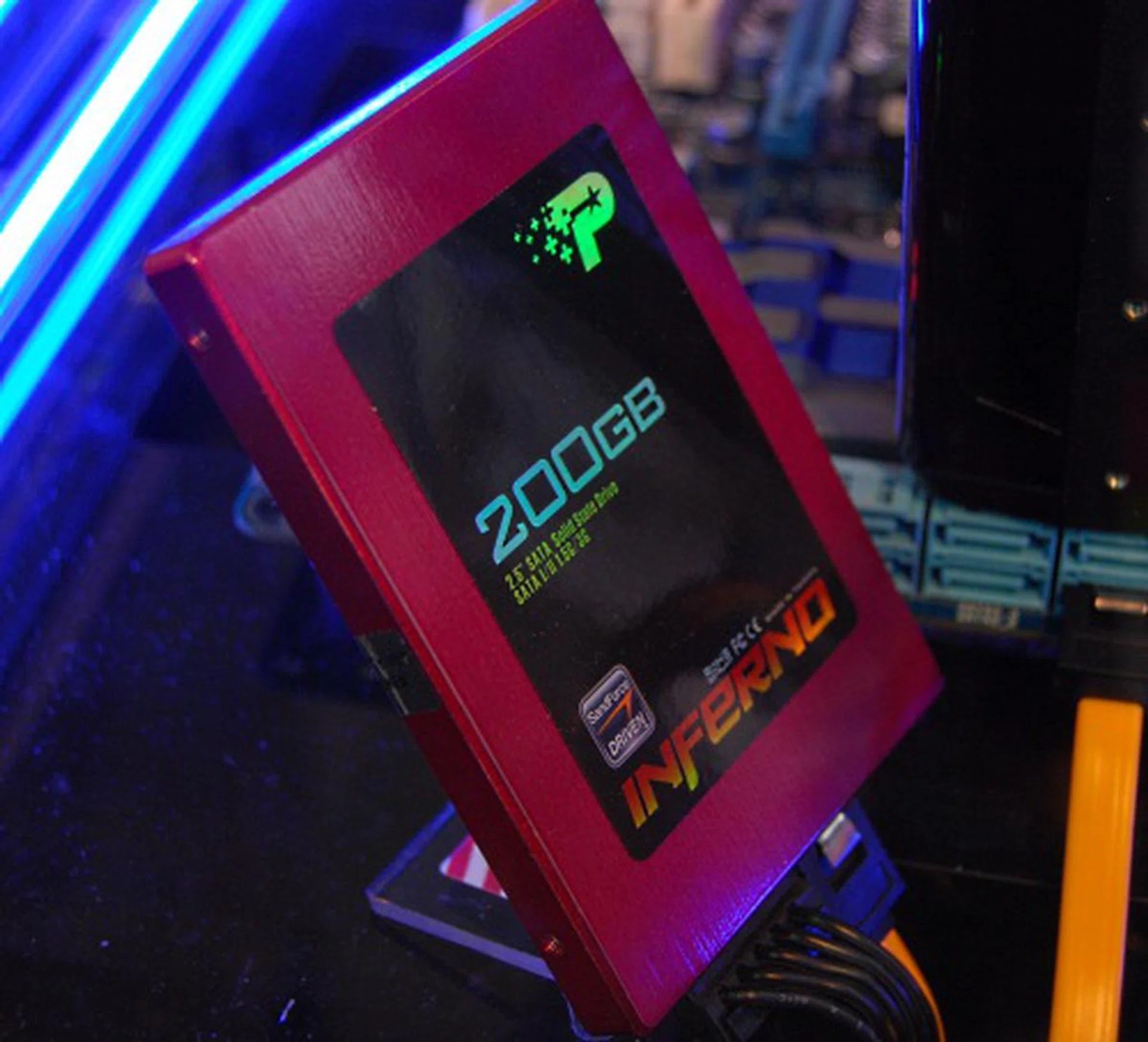 The 200GB Patriot Inferno SSD is another that uses the SandForce controller. 