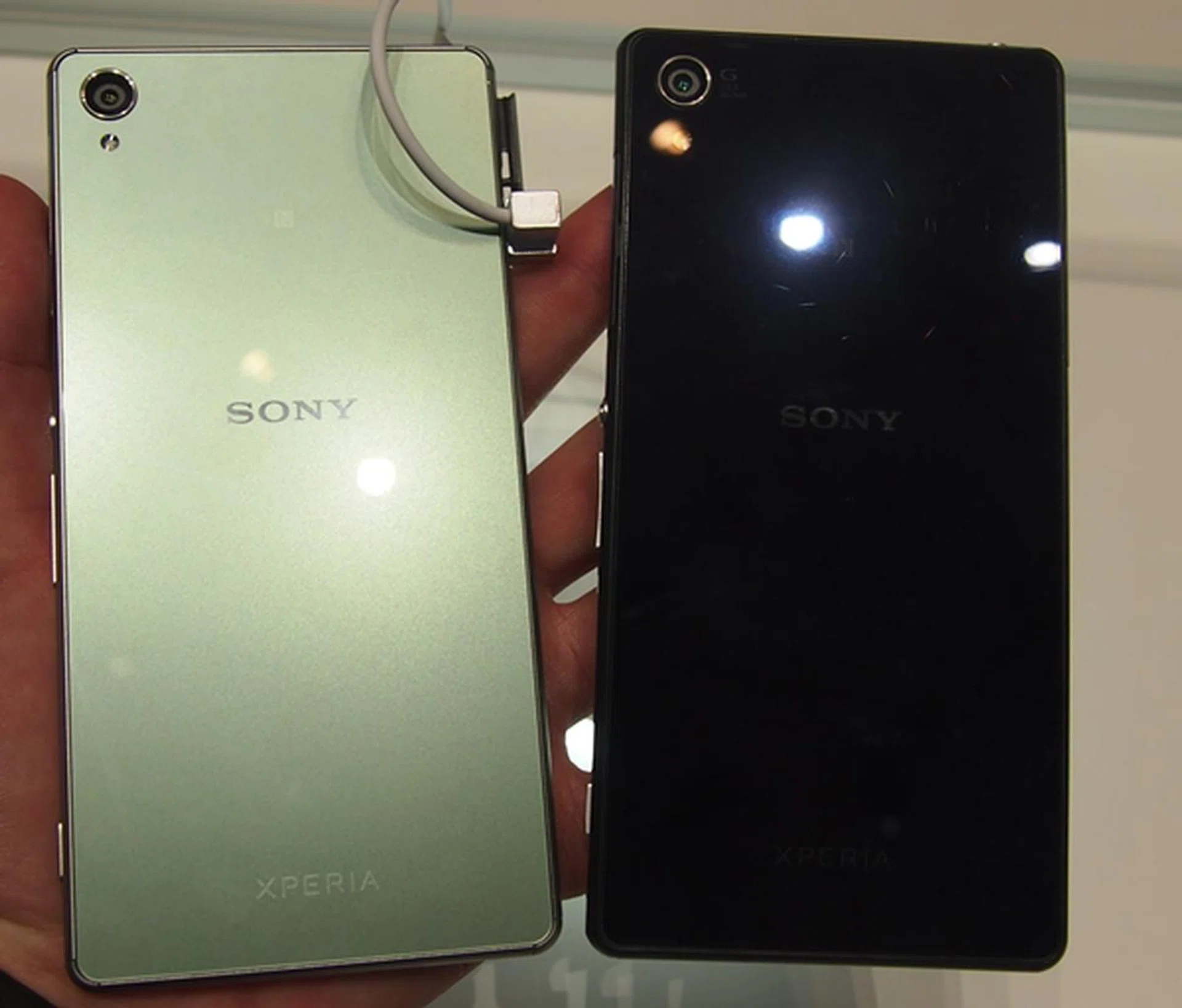 The rear of the Sony Xperia Z3 remains unchanged from the Xperia Z2.