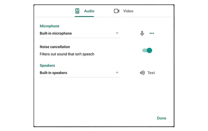 The feature first came to G Suite Enterprise and G Suite Enterprise for Education customers using Meet on the web. (Image: Google.)