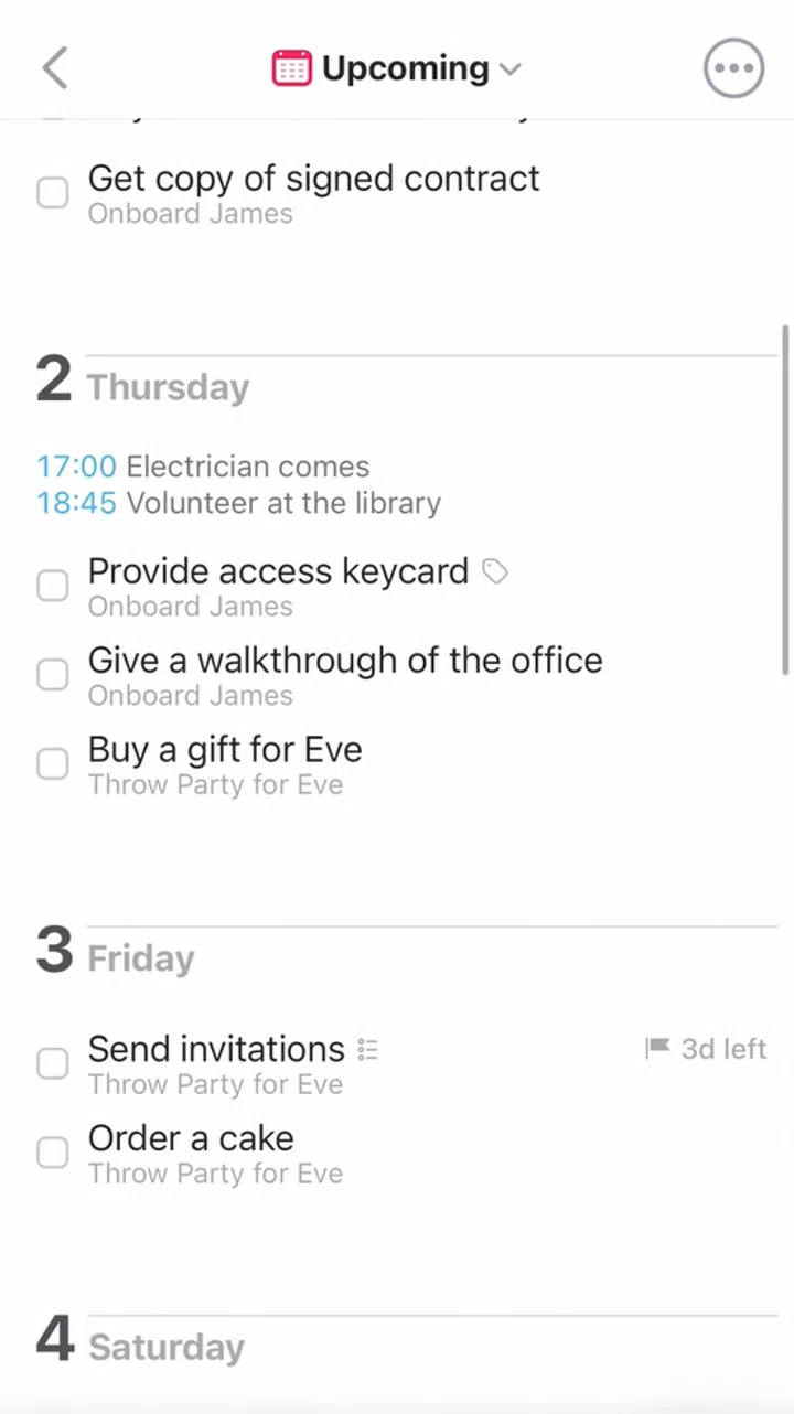 Screenshot of Things