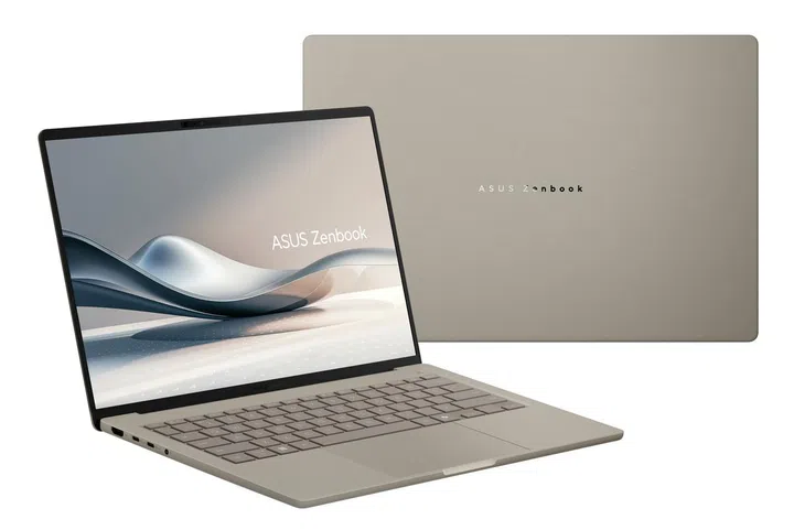 With a battery life of up to 32 hours on a full charge, the ASUS Zenbook A14 allows you to work uninterrupted throughout the day. PHOTO: ASUS  