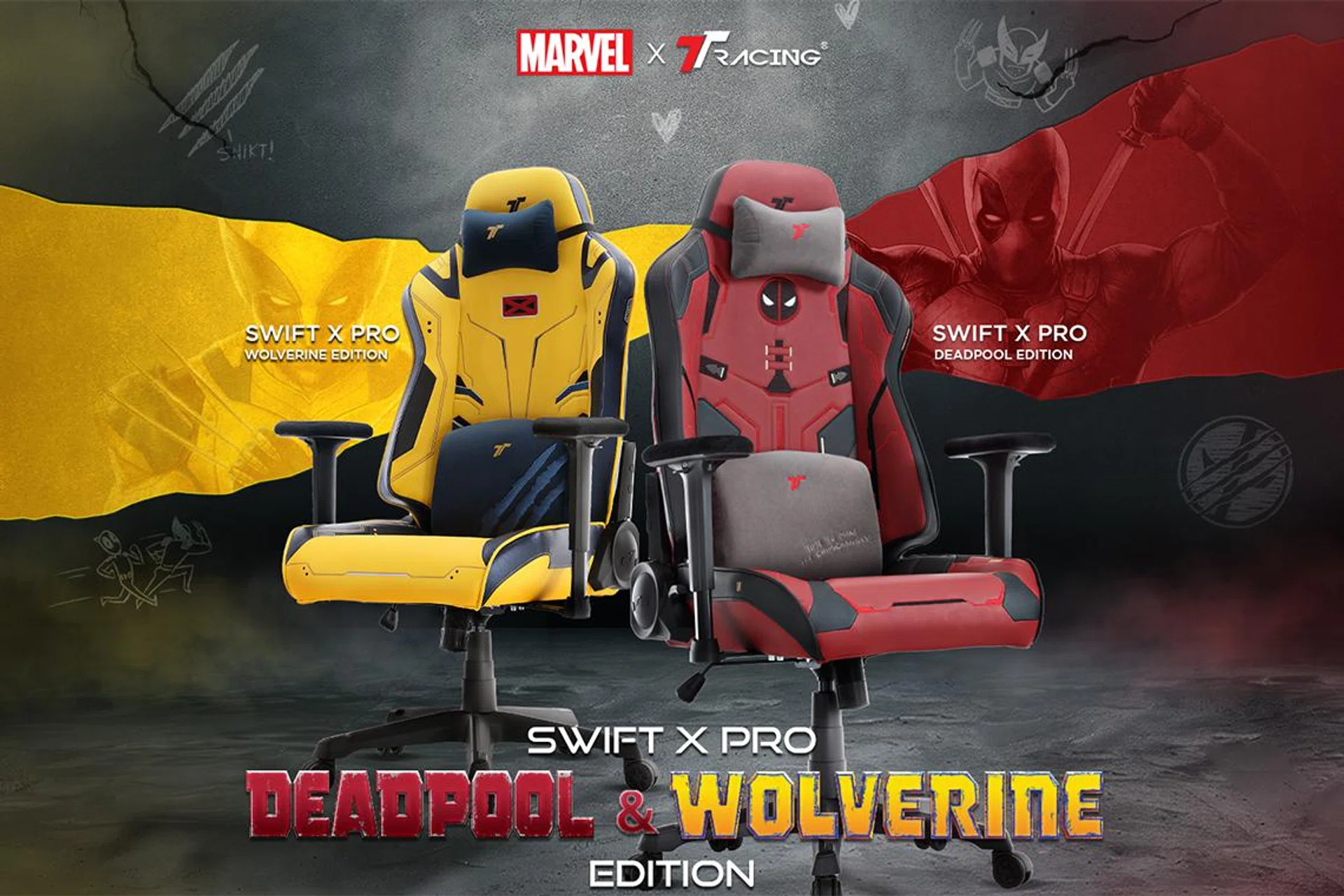 The Swift X Pro in two new editions. Photo: TTRacing