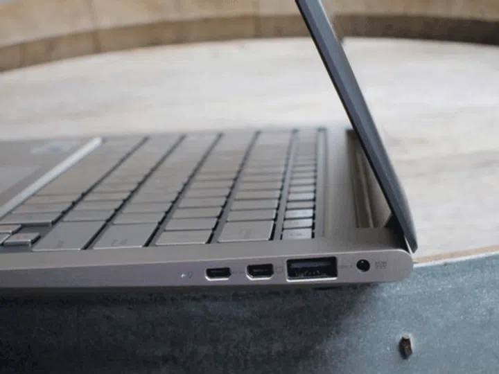 The ASUS ZenBook has all the ports you may need, including a super speedy USB 3.0 port - something that Apple's notebooks don't yet sport.