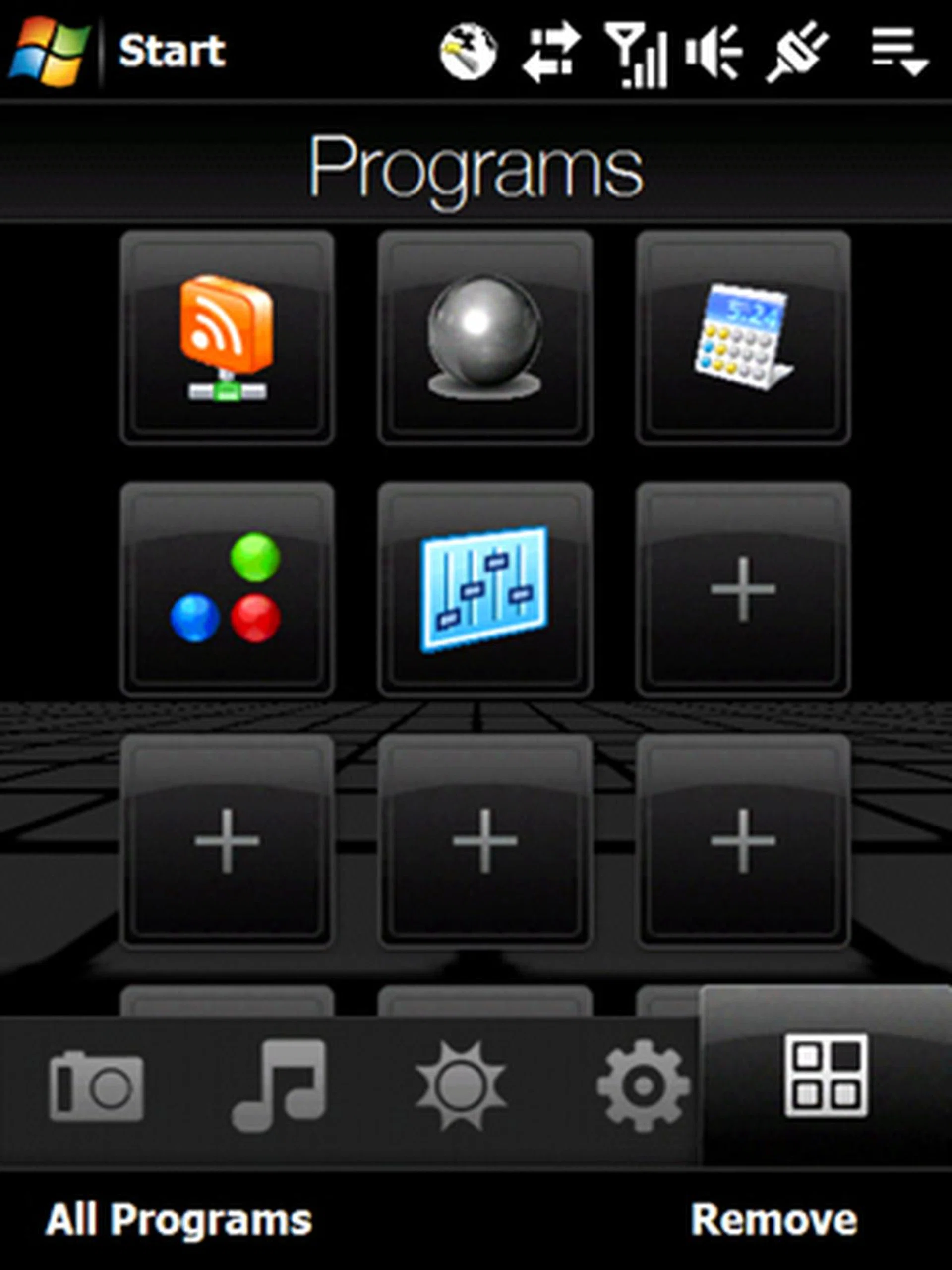 Customization also plays a major role within the TouchFlo 3D, where you can easily assign programs or features that are often utilized onto the Programs tab and thus easily accessible with a single touch. Though such shortcuts to favorite programs are not exactly new, it is still much desired for devices, especially when they are loaded with such a plethora of applications. 