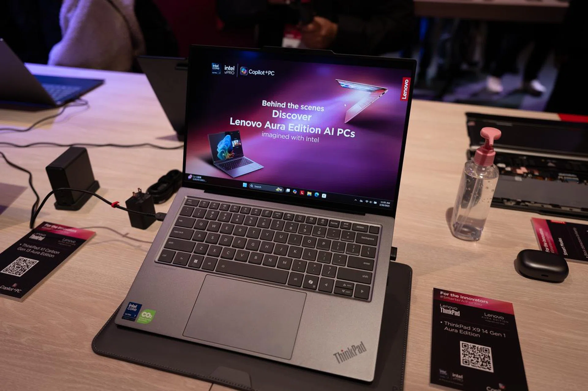 The ThinkPad X9 14 Aura Edition laptop. Photo: HWZ