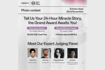 OPPO and STB are holding a unique photography competition. Image: OPPO Singapore.