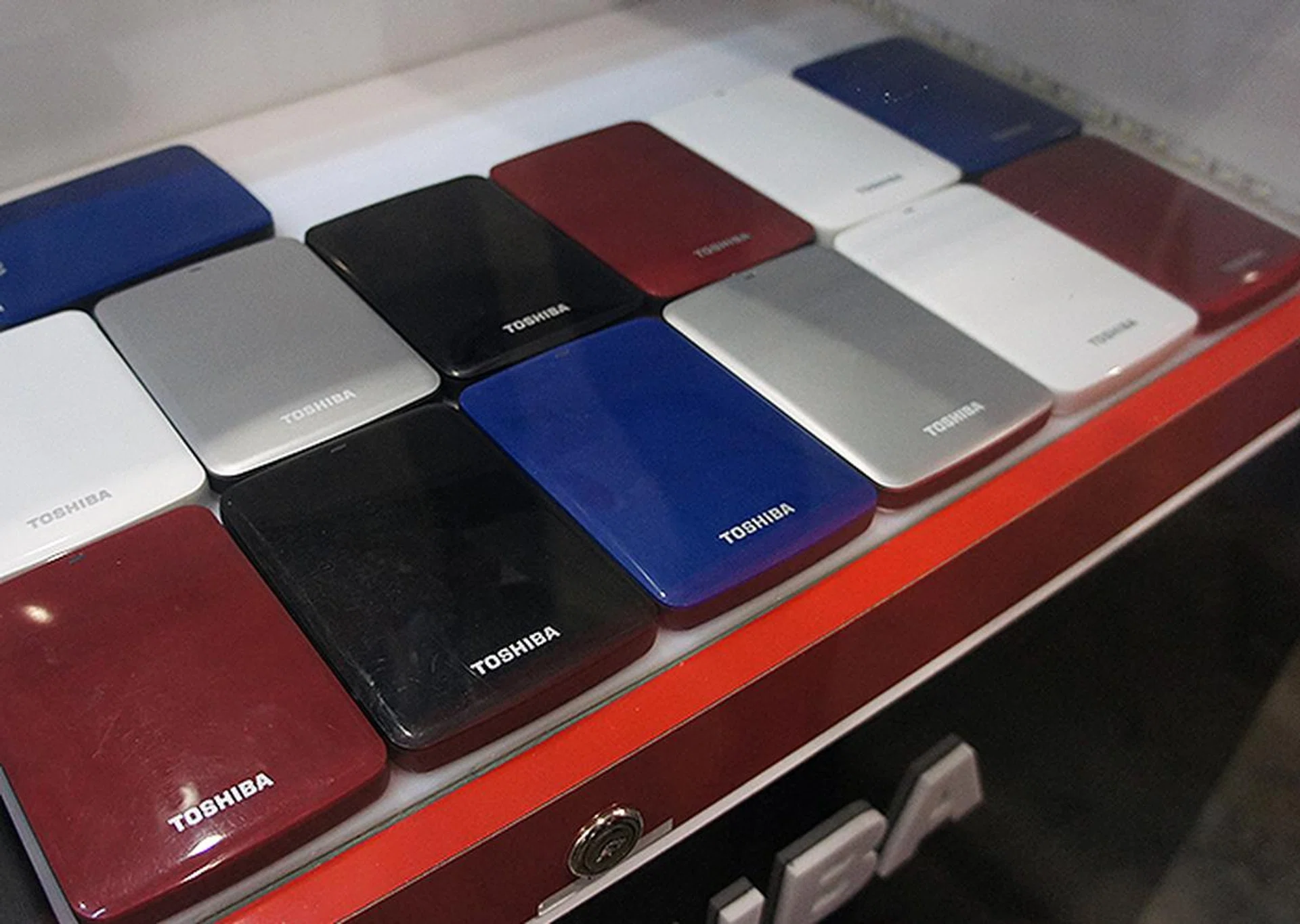 The Toshiba Canvio Connect comes with an additional 10GB of cloud storage and is available at $99 for 1TB and $179 for 2TB. Comes with a free pouch and 8GB thumbdrive.