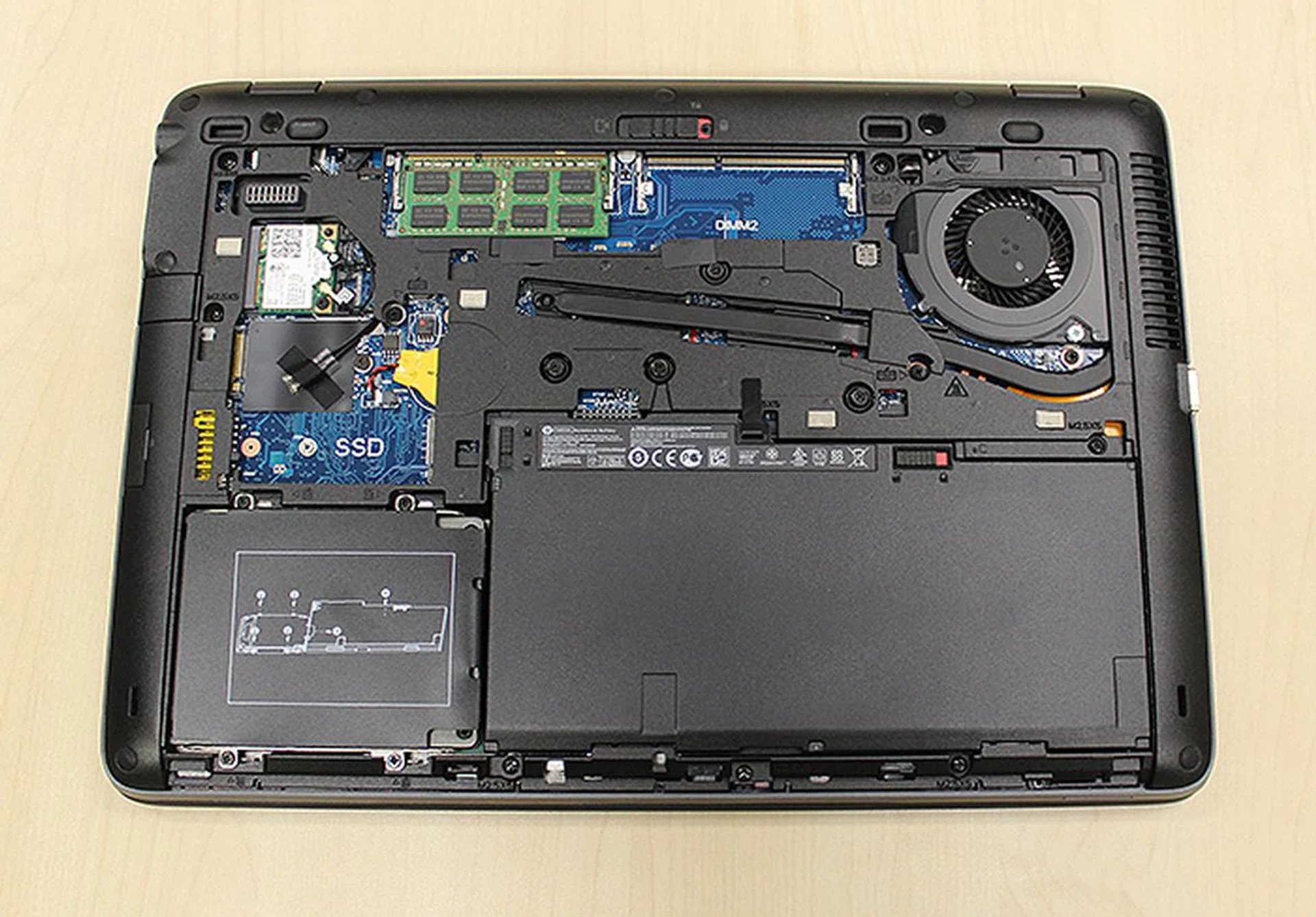Memory and storage can be easily accessed and upgraded in just minutes.