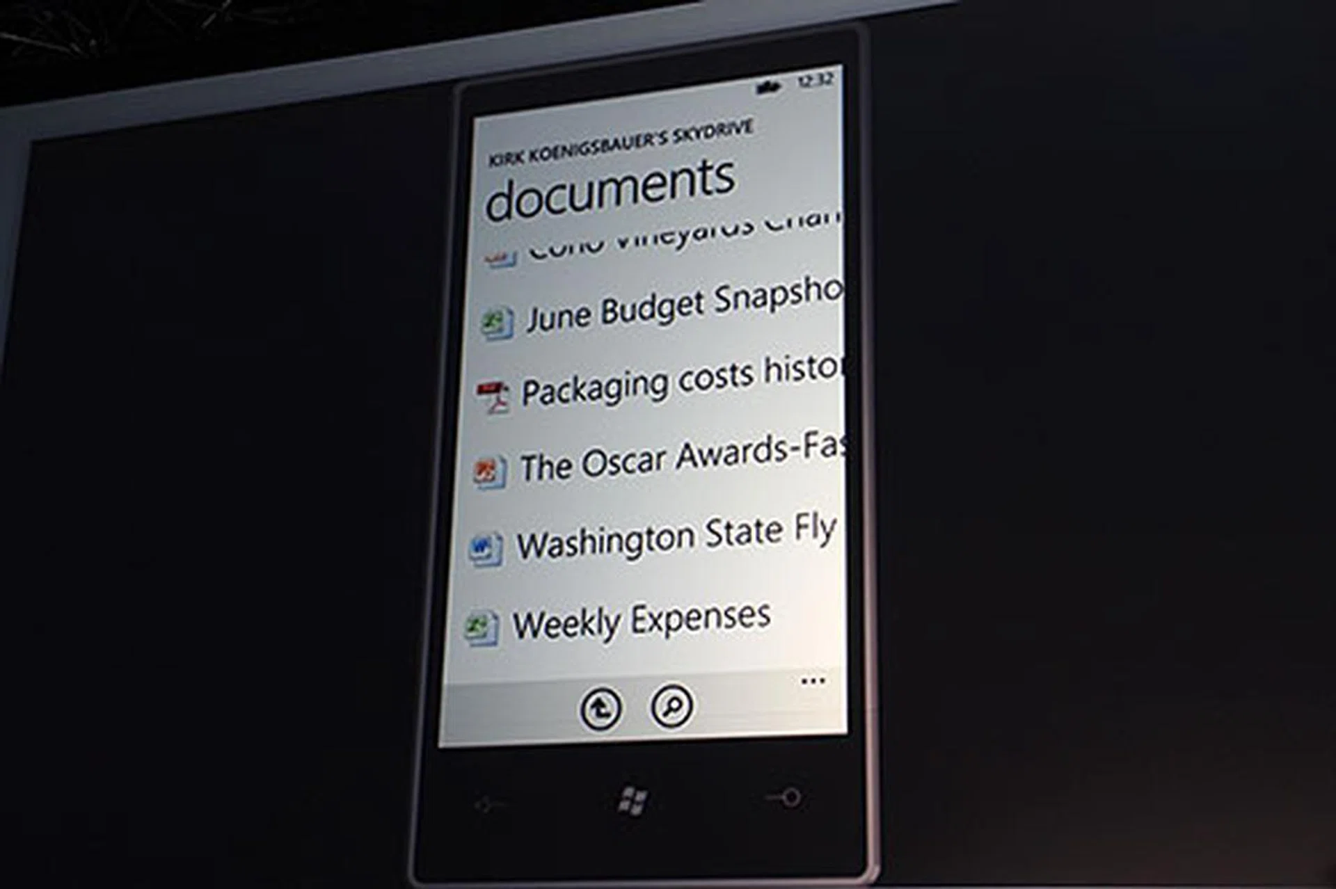 Documents on  your Windows Phone? Of course!