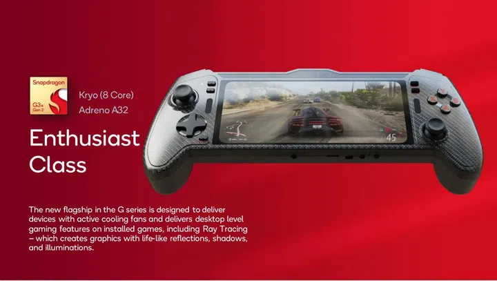 Qualcomm Snapdragon G3x Gen 2 platform.