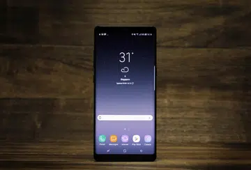 The Samsung Galaxy Note8.