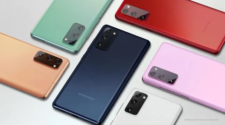 Samsung Galaxy S20 FE.