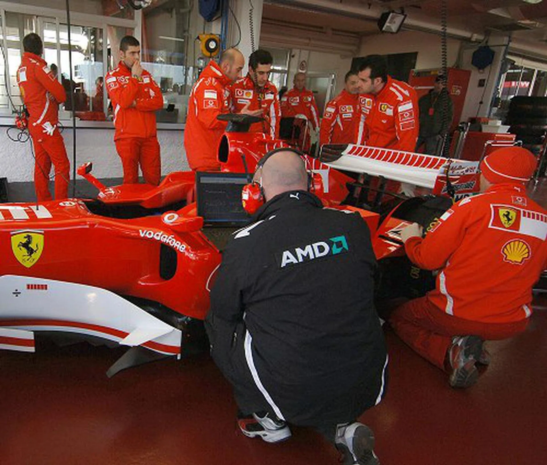 AMD Technology: Powering the Scuderia Ferrari Team | HardwareZone Singapore
