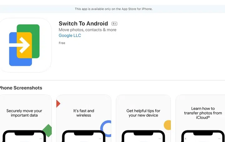 Switch to Android in the US Apple App Store.