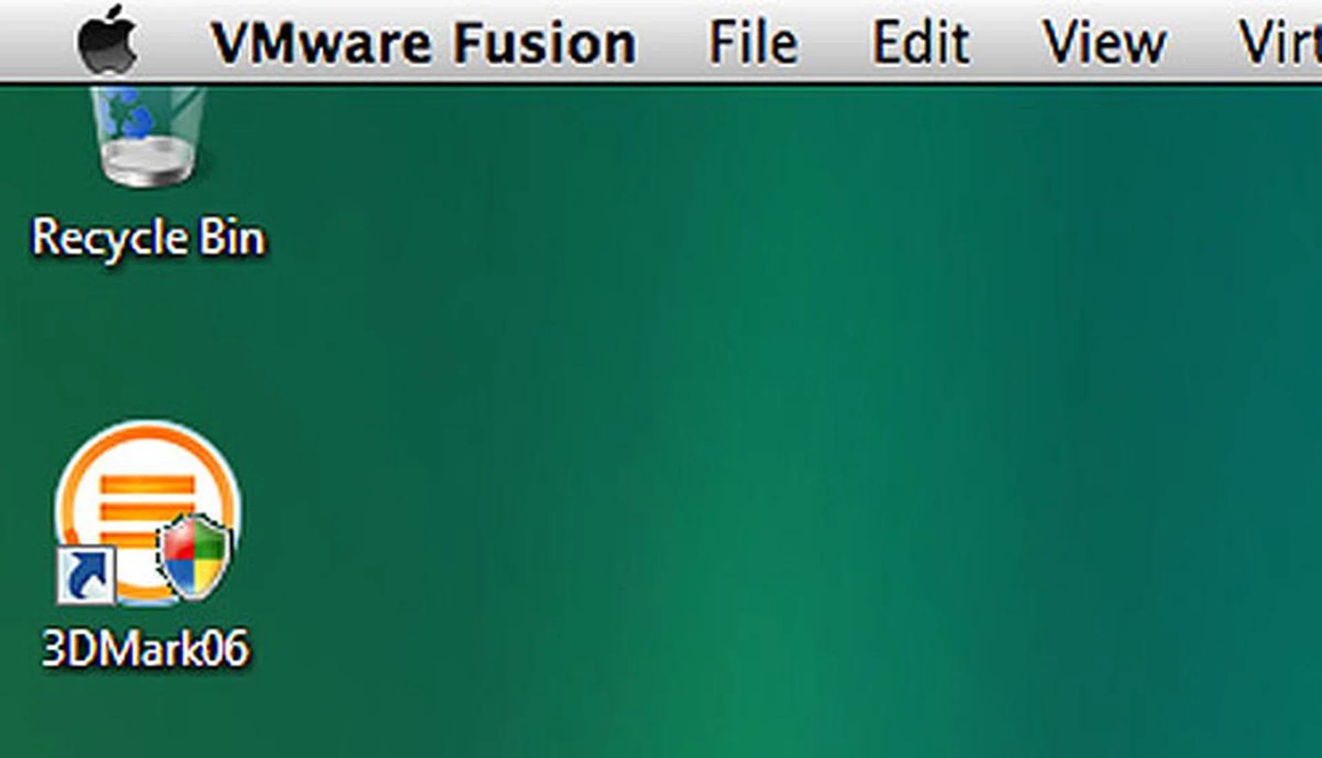 Another nice touch that VMware Fusion has is the behavior of its application toolbar. Even in full screen mode, one can access the Fusion toolbar just by moving the mouse cursor to the top of the screen. Of course, power users will likely know the proper shortcuts by heart in a snap, but it has its uses.