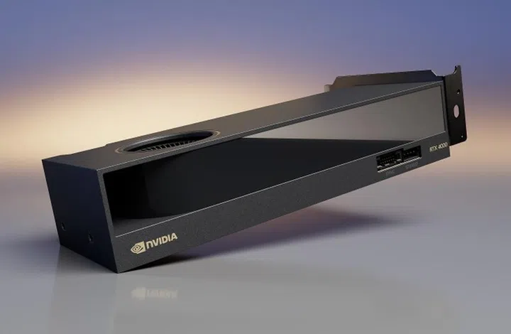 There's always something for every platform and size. Meet the new RTX A4000 SFF Ada Generation GPU. (Image source: NVIDIA)