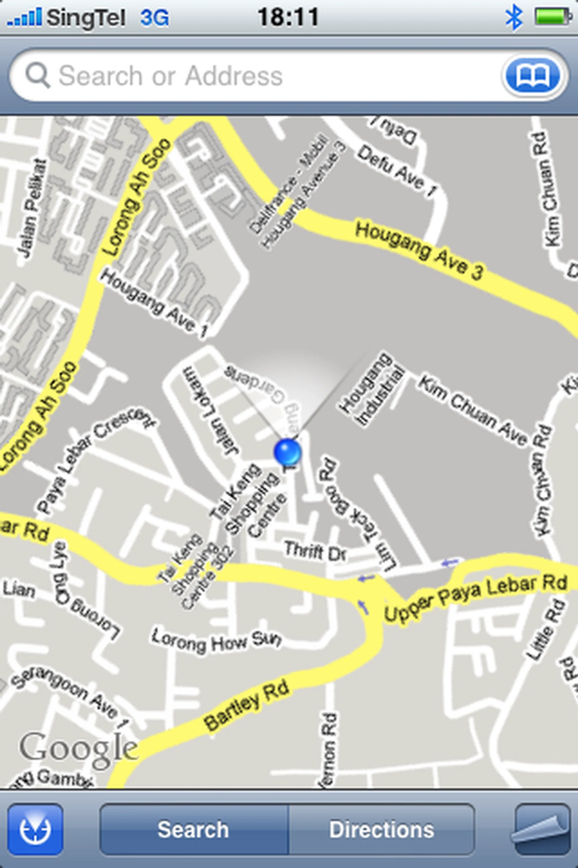 With the help of the Compass app, you always know where you are heading to!