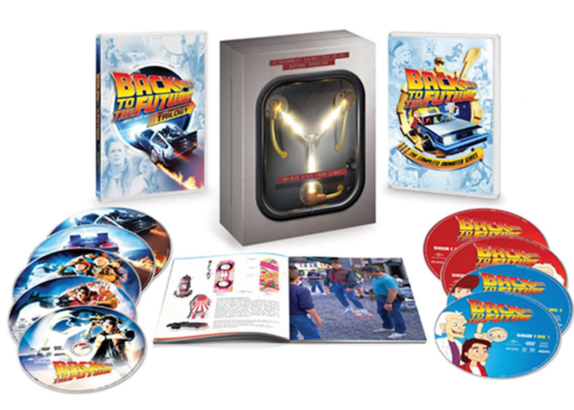 Gotta love the flux capacitor in the packaging. 
