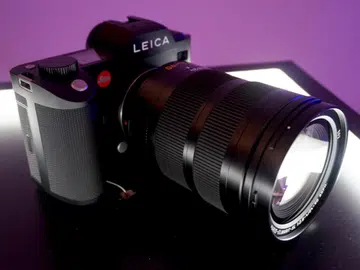 The Leica SL is probably only just a bit smaller than your typical full-frame DSLR.