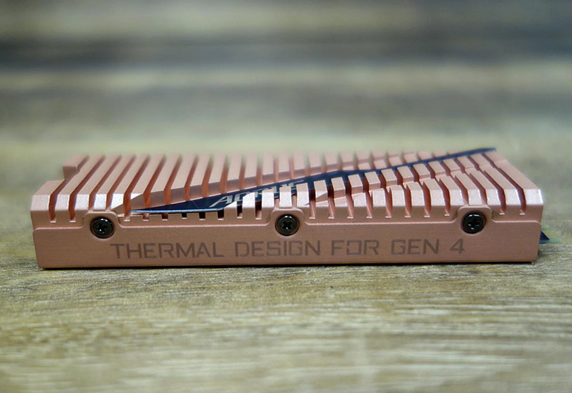 The Aorus NVMe Gen4 SSD is one of the first SSDs to support the new PCIe 4.0 interface.