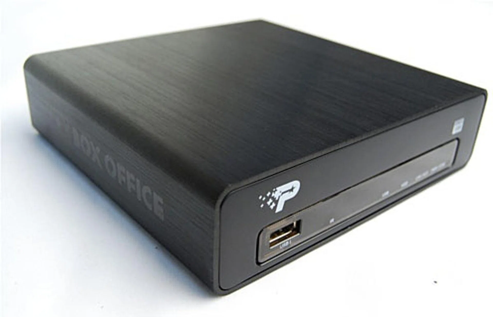 Sleek and cool. It's literally cool to the touch with the aluminum casing.