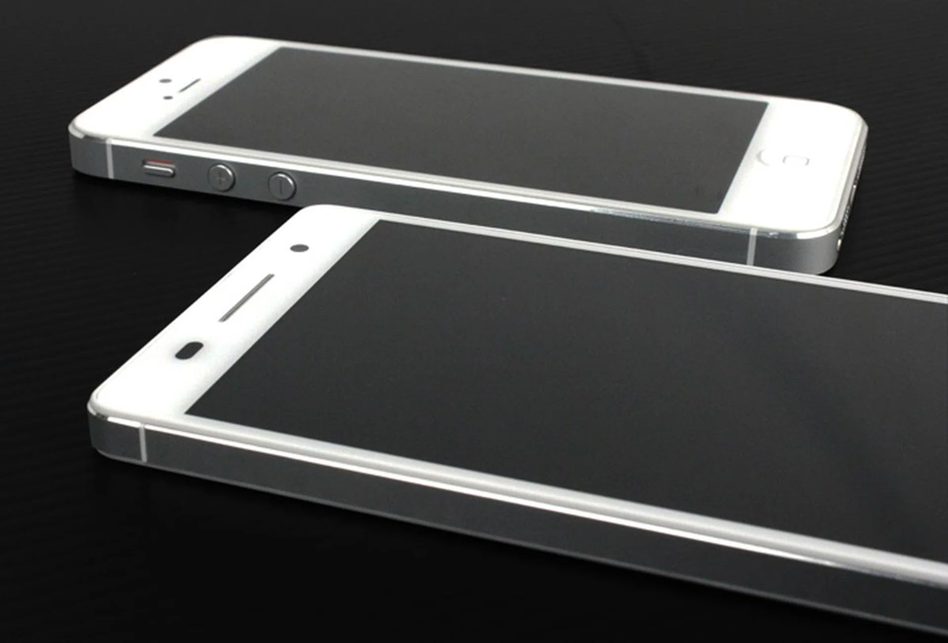 The top half of the Ascend P6 bears a striking resemblance to Apple's iPhone 5.