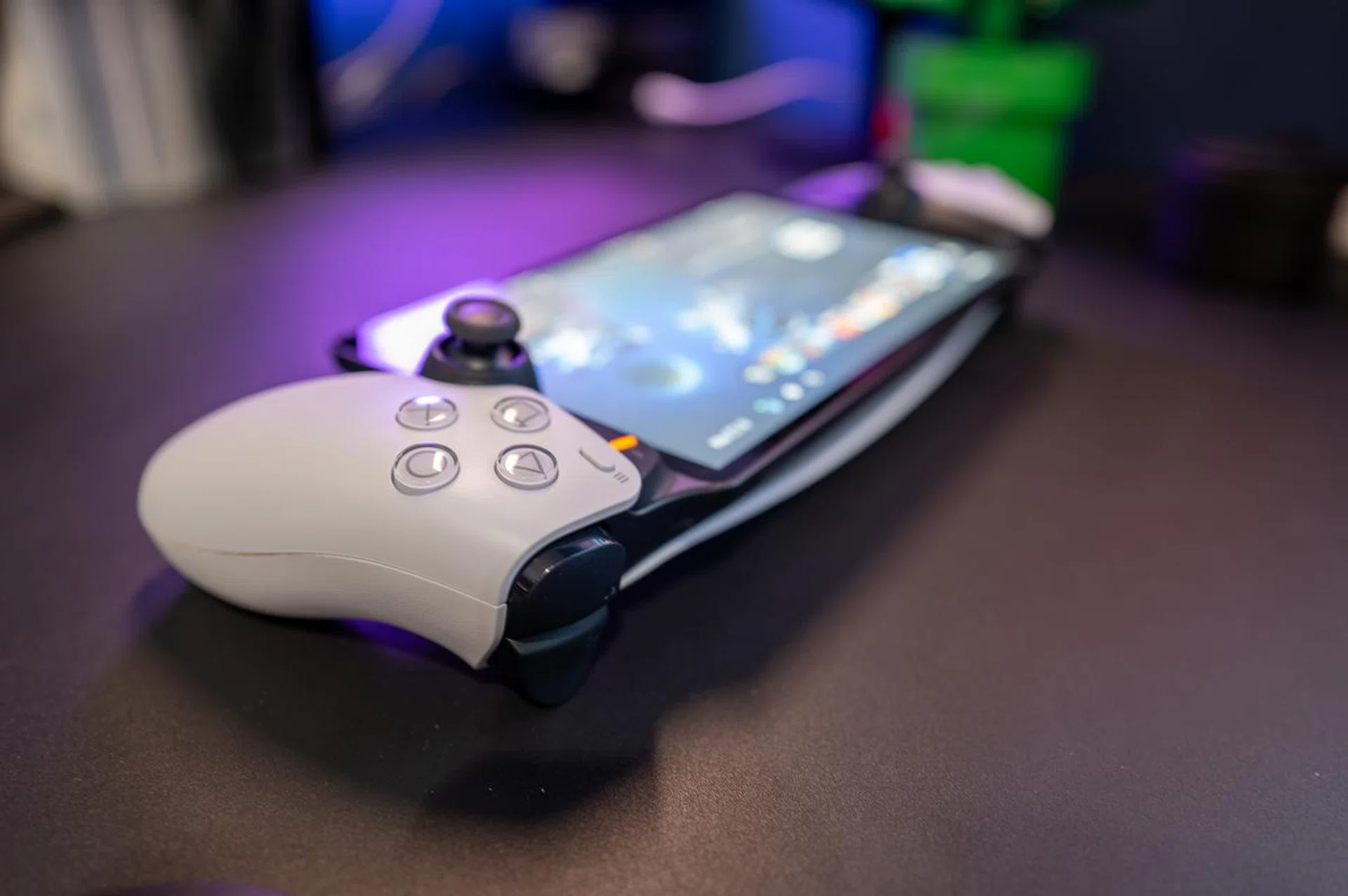 The DualSense touchpad is missing and is probably the PS Portal's only misgiving. PHOTO: HWZ
