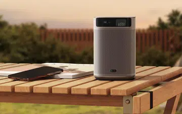The new XGIMI MoGo 2 mobile projector looks exactly like its predecessor but with some quality-of-life improvements. (Image source: XGIMI)
