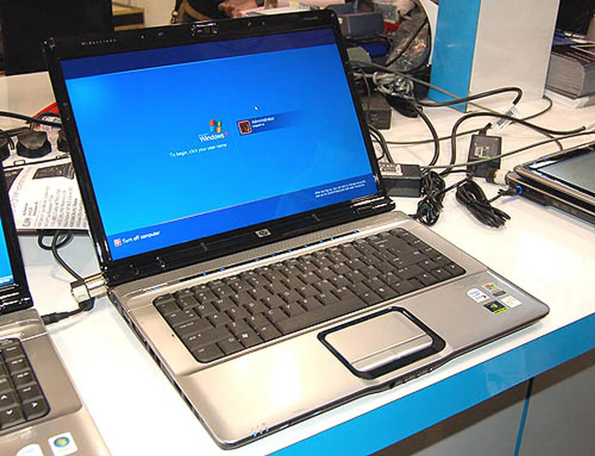  The Pavilion DV series of notebooks from HP is certainly sexy and only made more appealing with a low price of S$2,399 for this 15-incher and a bundle of attractive options that include a free 512MB RAM upgrade, Maxtor 80GB mini HDD, 1GB thumb drive and so on. An alternative bundled option noted was an instant S$100 cash rebate packed other miscellaneous freebies. Get down to booth 8150 for the full details!  