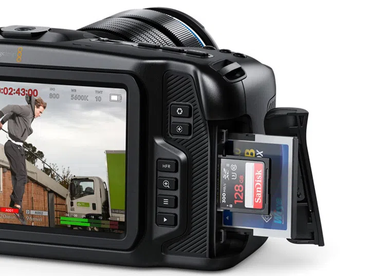 SD or CFast? The choice is yours.