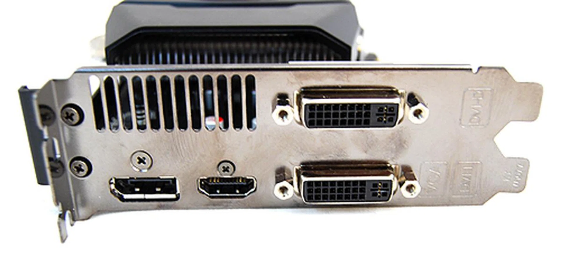 The ASUS EAH6850 DirectCU trades the HD 6870’s twin mini-DisplayPorts for a single full-sized one.