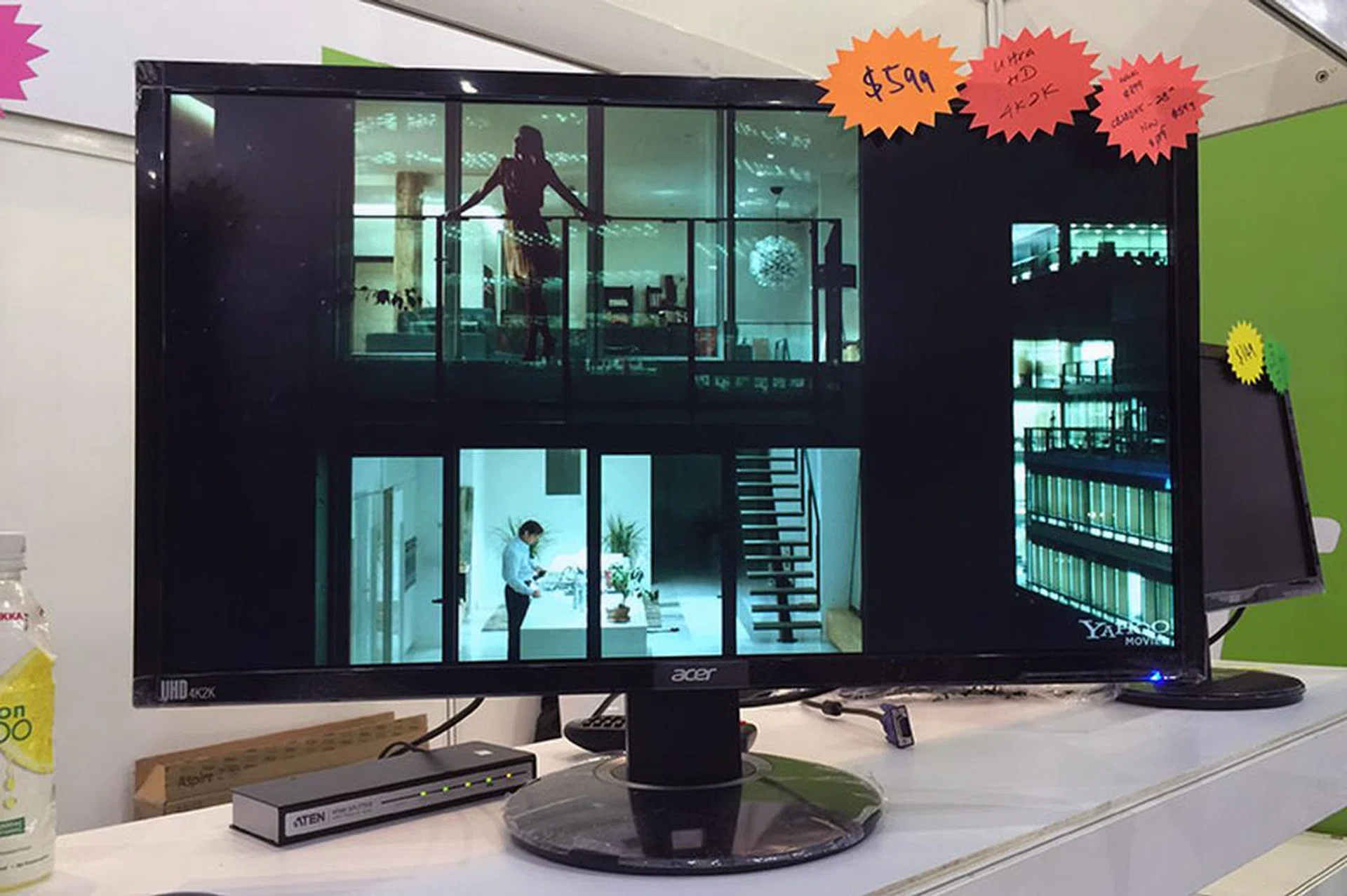 The 28-inch CB280HK is one of the more affordable 4K monitors out there. At the PC Show, it's going for $599, down from the usual $899.