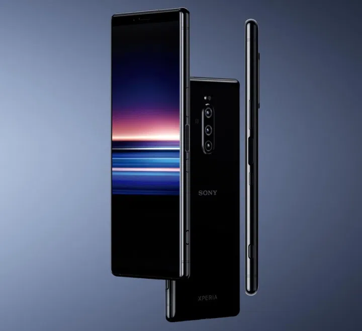 The Sony Xperia 1 phone.